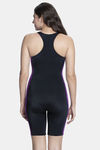 Amante Bodysuit With Removable Pads - Nero Grape Glow — thumbnail 3